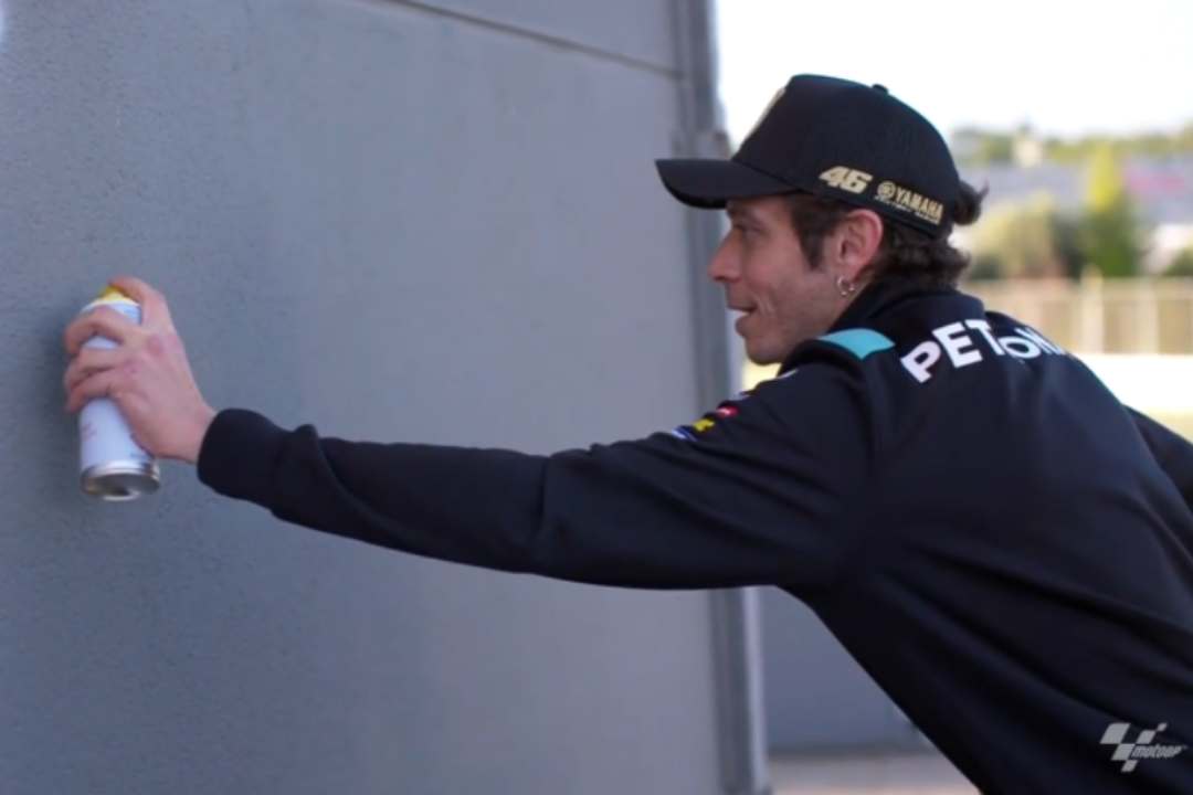 MotoGP, Valentino Rossi murales Valencia