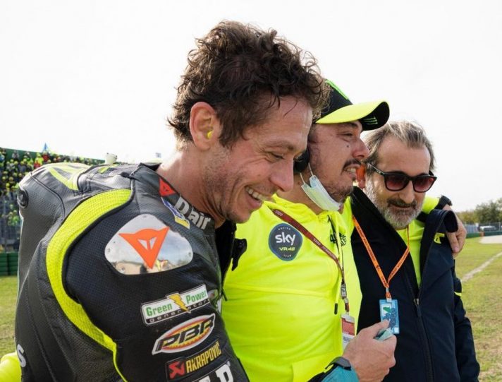 MotoGP, Valentino Rossi e Alessio Salucci