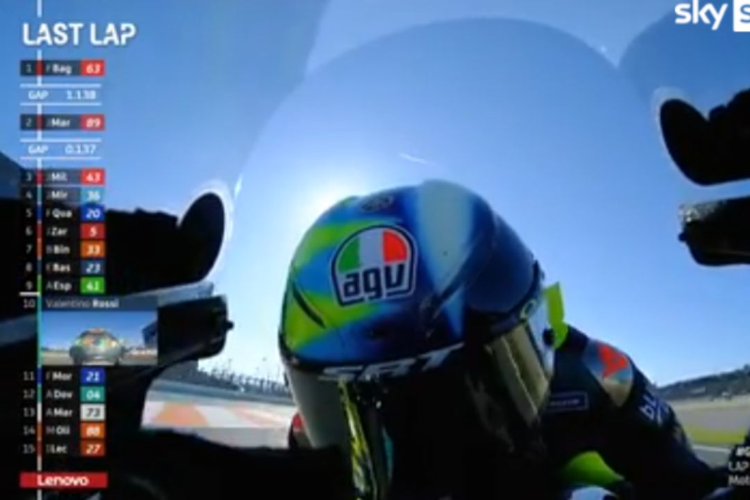 MotoGP, Valentino Rossi a Valencia 2021
