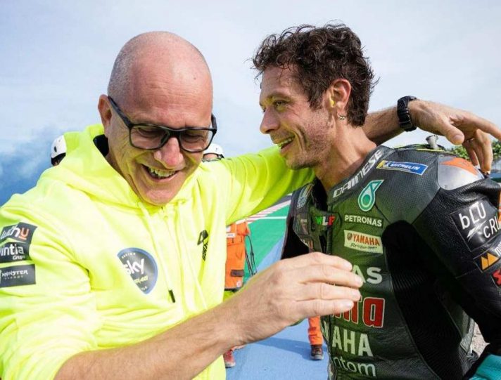 MotoGP, Tebaldi: “Valentino Rossi sportivo, imprenditore… e fa divertire” MotoGP, Valentino Rossi e Alberto Tebaldi