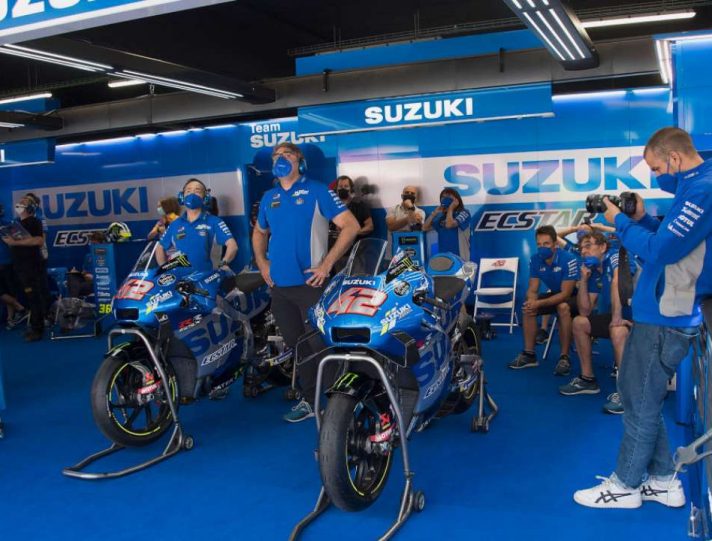 MotoGP, box Suzuki