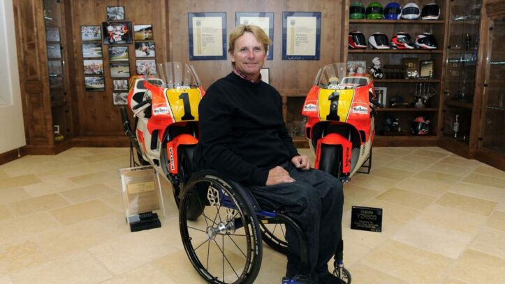 Wayne Rainey e la sua YZR500, che reunion al Goodwood Festival 2022 Wayne Rainey, Goodwood