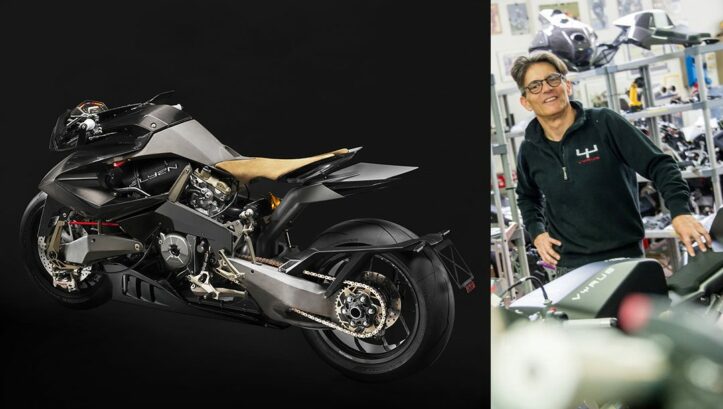 Alla scoperta della Vyrus, la marca romagnola delle moto d’artista Vyrus, Ascanio Rodrigo