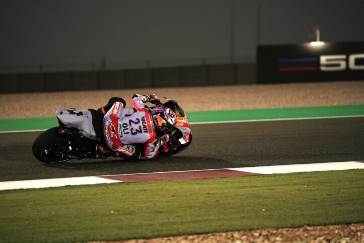 MotoGP Qatar, Bastianini comanda il warm up. I tempi Moto2 e Moto3 bastianini motogp qp