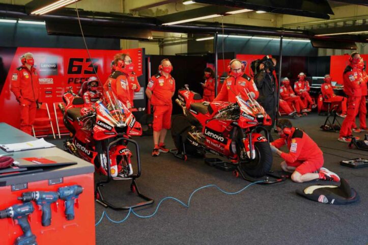 MotoGP, box Ducati