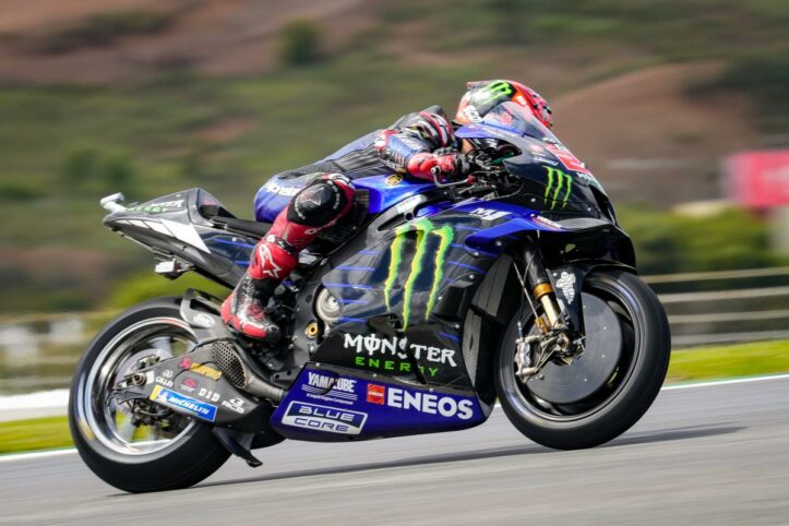 MotoGP Portimao: Fabio Quartararo imperiale, che pasticcio Miller-Mir fabio quartararo motogp