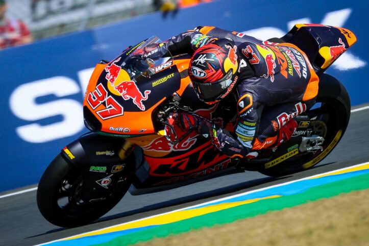 Moto2 Le Mans: Augusto Fernández, ritorno alla vittoria. Vietti 8° augusto fernandez moto2