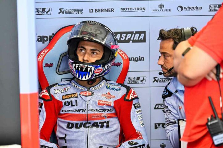 MotoGP, la maledizione di Bastianini: “Andare a Lourdes? Fino a lì no…” MotoGP, Enea Bastianini