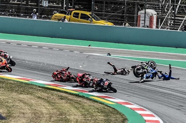 MotoGP, incidente
