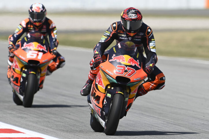 Moto2 Sachsenring: Prove 2 ai ragazzi KTM Ajo, Vietti non brilla fernandez acosta moto2