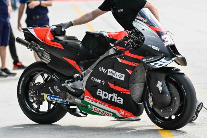 Tecnica MotoGP: l’evoluzione dell’Aprilia RS-GP grazie alle concessioni Aprilia-RS-GP