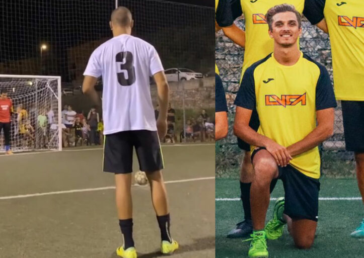 Piloti in ferie: Morbidelli e Marini calciatori, Migno arbitro Franco Morbidelli, Luca Marini
