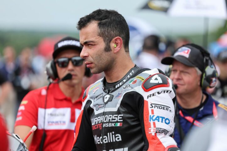 Danilo Petrucci: prima fila con caduta a Brainerd