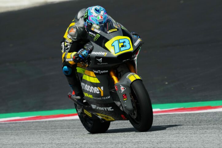 Moto2 Austria, Prove 2: Ogura e Fernandez lanciati, Vietti a rischio Q1 celestino vietti, moto2