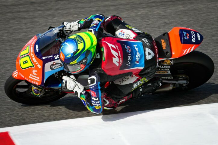 Moto3 Silverstone: Il ruggito di Diogo Moreira, è una storica pole position! Diogo Moreira, Moto3
