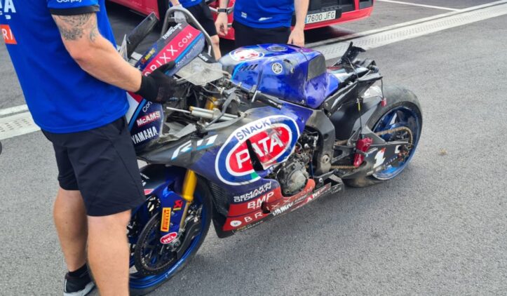 Superbike Test Catalunya: Toprak Razgatlioglu in ospedale, ferita al gomito sinistro Toprak Razgatlioglu, Superbike