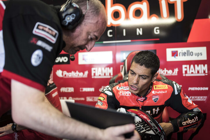 Superbike: Michael Rinaldi passo di carica, i Magnifici Tre sono nel mirino Michael Rinaldi, Ducati