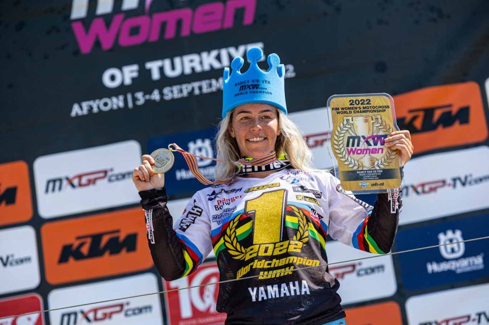 WMX Nancy Van de Ven campionessa del mondo Motocross WMX Nancy Van de Ven campionessa del mondo Motocross