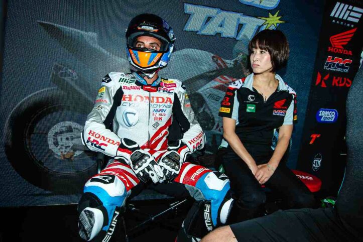 Tati Mercado team MIE Honda Midori Moriwaki