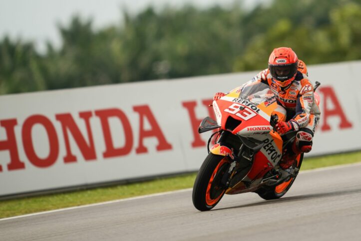 Marc Marquez sperimenta “La pioggia è un azzardo ma andiamo meglio” marquez sepang 1, motogp