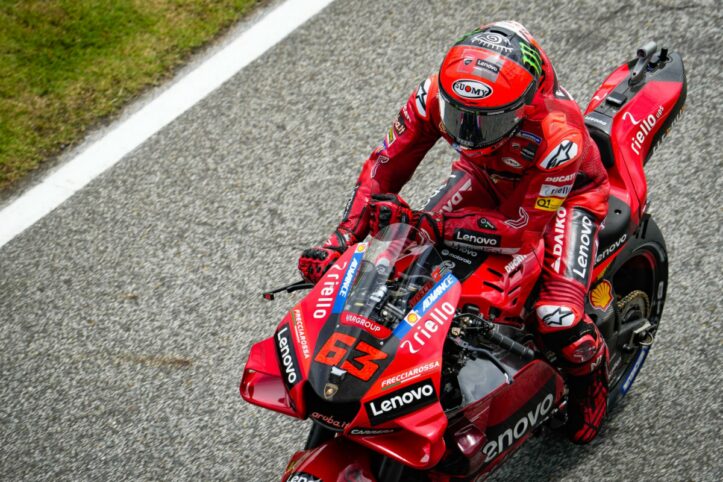 MotoGP Thai: Ducati al top anche nel warm up. I tempi Moto2-Moto3 pecco bagnaia buriram, motogp