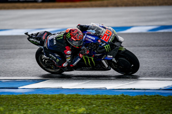 Fabio Quartararo braccato “Miller mi ha spinto fuori, poi di male in peggio” quartararo gp buriram, motogp