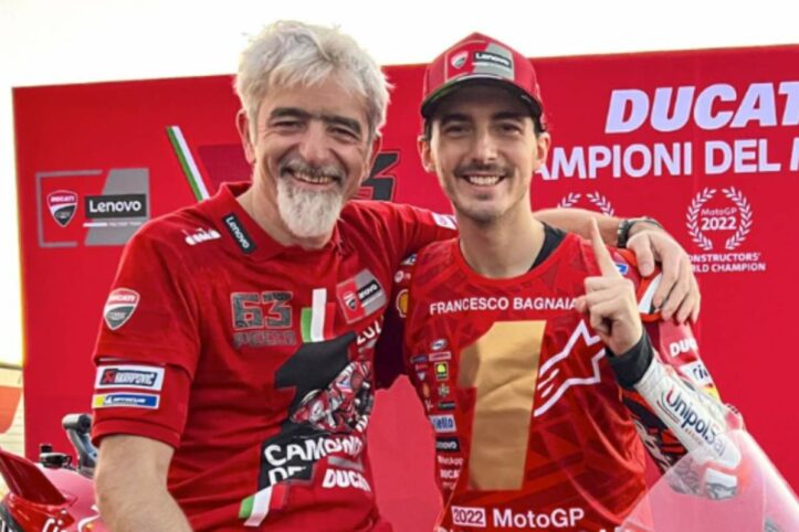 MotoGP, Gigi Dall'Igna e Pecco Bagnaia