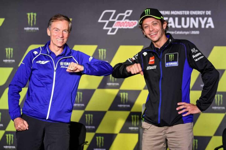 MotoGP, Lin Jarvis and Valentino Rossi