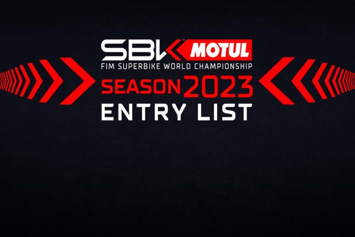 Entry List Superbike 2023