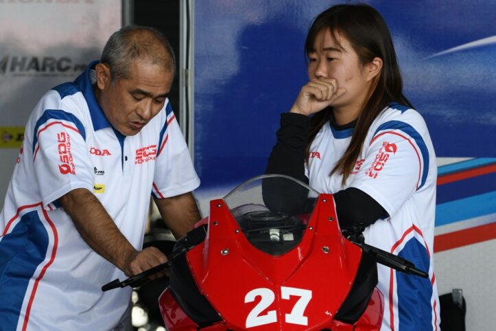 Un top team Honda punta su una giovane motociclista per l'ARRC