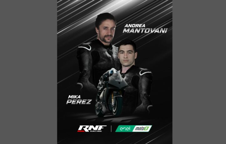 MotoE: RNF si rinnova, ecco Andrea Mantovani e Mika Perez mantovani perez rnf, motoe