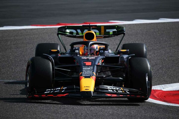 Max Verstappen F1 Test Bahrain 2023