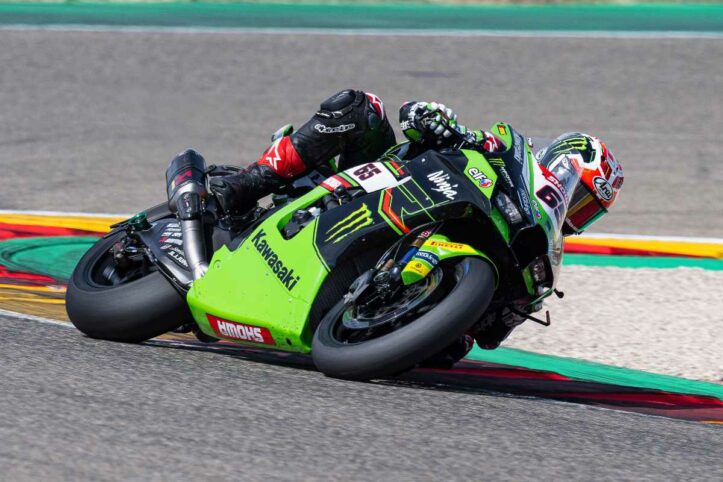 Jonathan Rea Superbike tests Aragon