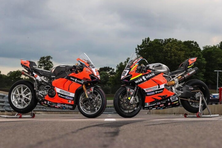 Le Ducati Panigale V4 R e V2 all'assalto del MotoAmerica 2023