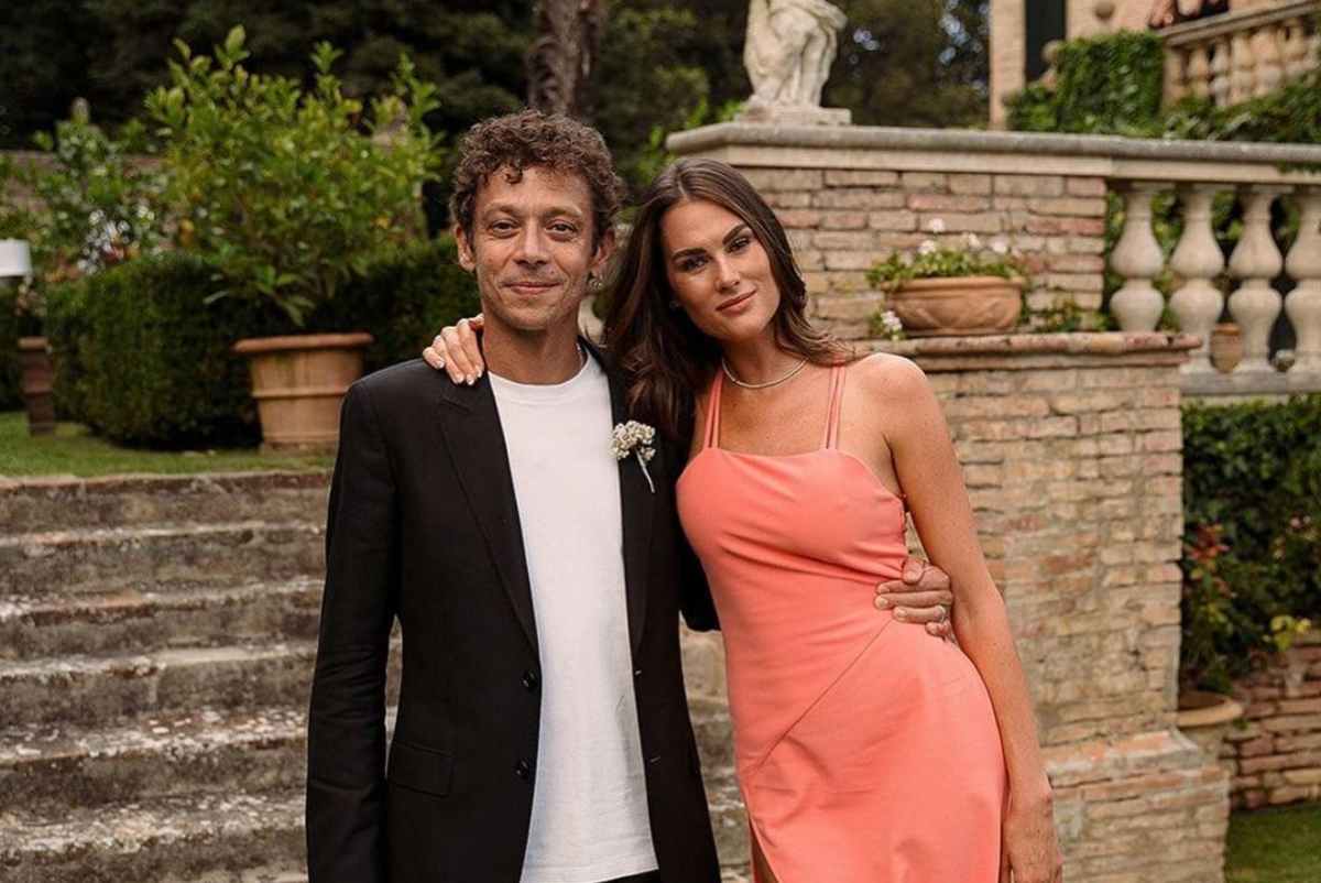 Valentino Rossi e Francesca Novello
