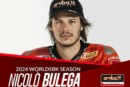 Nicolò Bulega nel Mondiale Superbike col team Aruba Ducati nel 2024