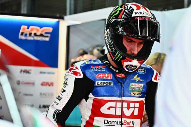 MotoGP, Alex Rins arrabbiato per l'infortunio