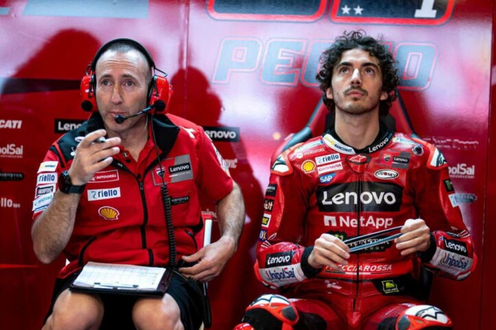 MotoGP, Francesco Bagnaia e Cristian Gabarrini