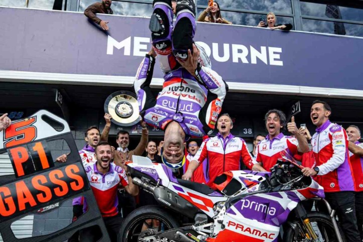 MotoGP Australia, Zarco esulta per la prima vittoria