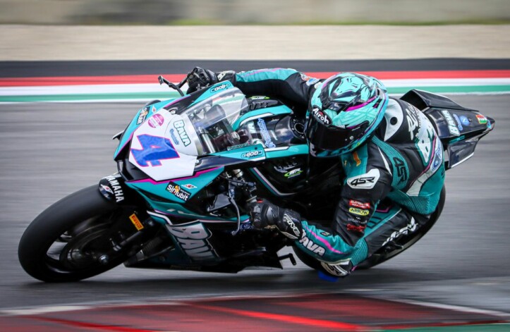 Luigi Montella guiderà la Yamaha R6 del team Chiodo Moto Racing anche nella stagione 2024 del CIV Supersport