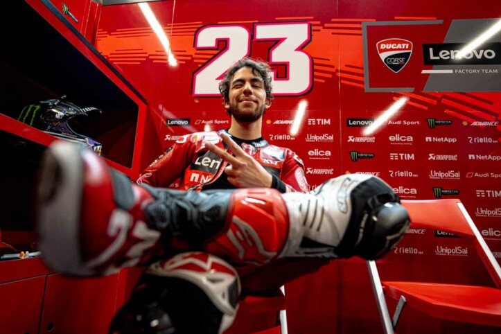 MotoGP, Bastianini: the spark struck with the Ducati Desmosedici GP24