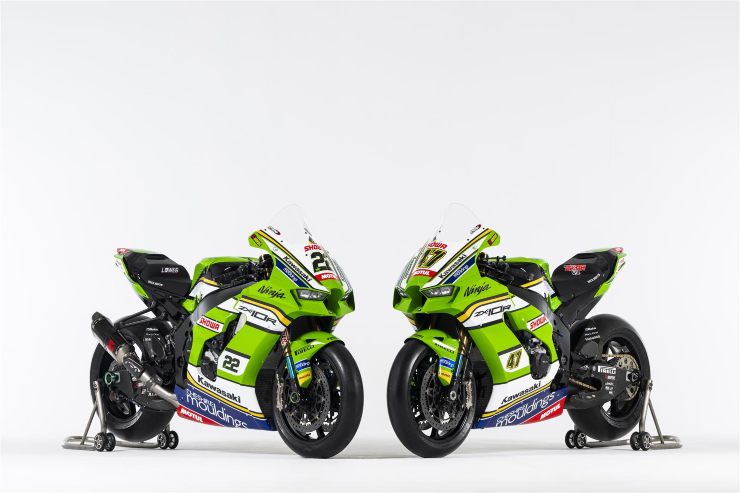 Superbike 2024, presentazione del team Kawasaki