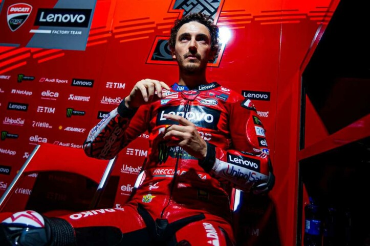 MotoGP, Espagne J0, Pecco Bagnaia : “les vibrations ? Il n’y a pas grand-chose à faire à part attendre que cela passe”