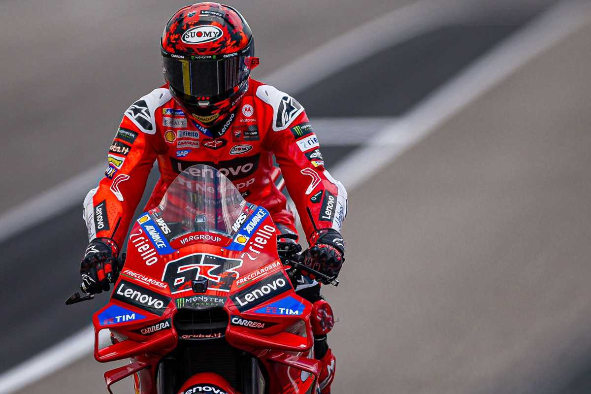 MotoGP, Pecco Bagnaia sperimenta e ammette: "Errore mio"