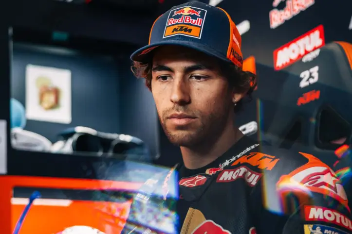 Enea Bastianini, pilote KTM Tech3 MotoGP